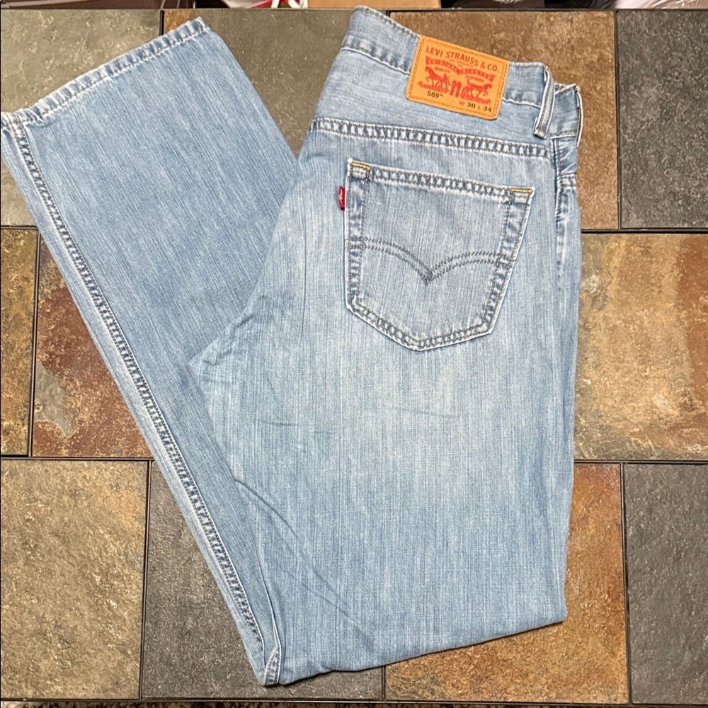 Levi's Men's Denim Jeans in Light Blue